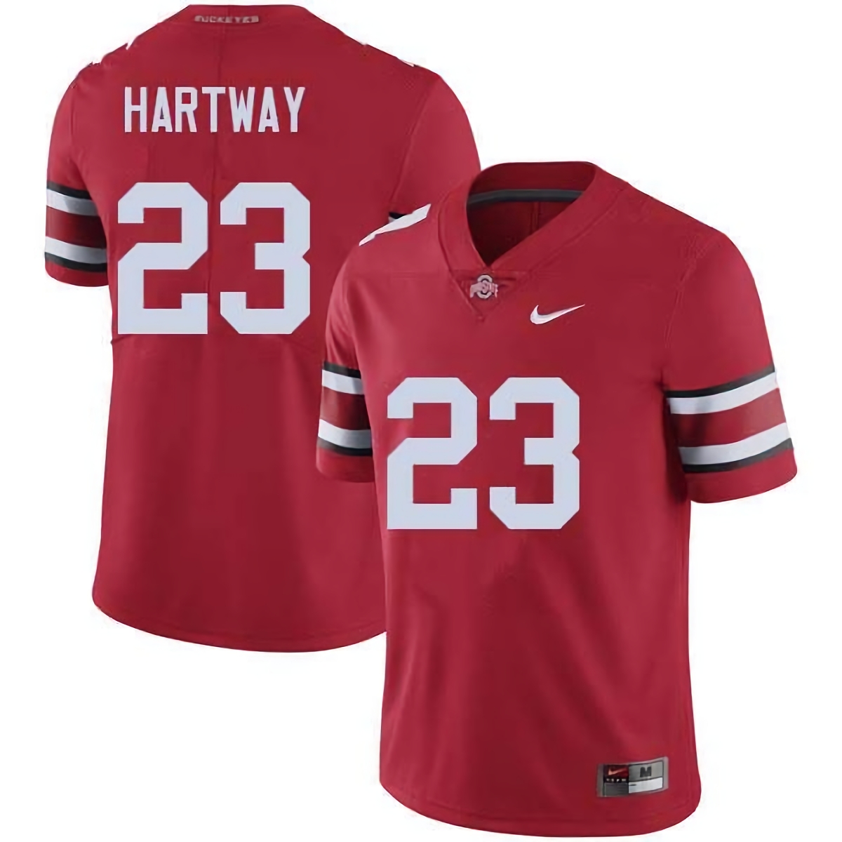 Michael Hartway Ohio State Buckeyes Men's NCAA #23 Nike Red College Stitched Football Jersey SLL6056EK